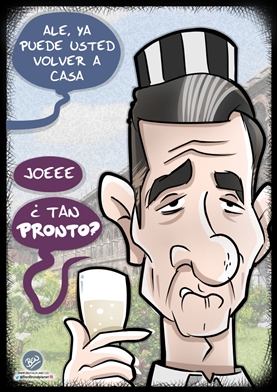 "QUE CUMPLE COMO UN PRESO MÁS"