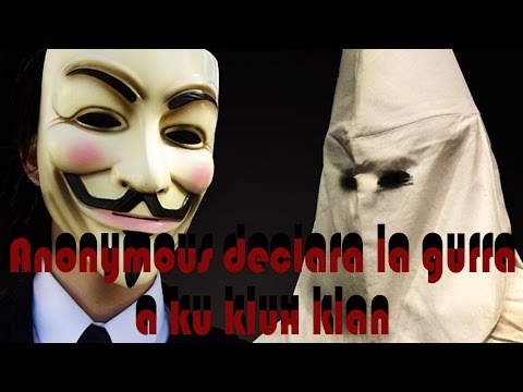 ANONYMUS DESTAPA A MIEMBROS DEL KKK