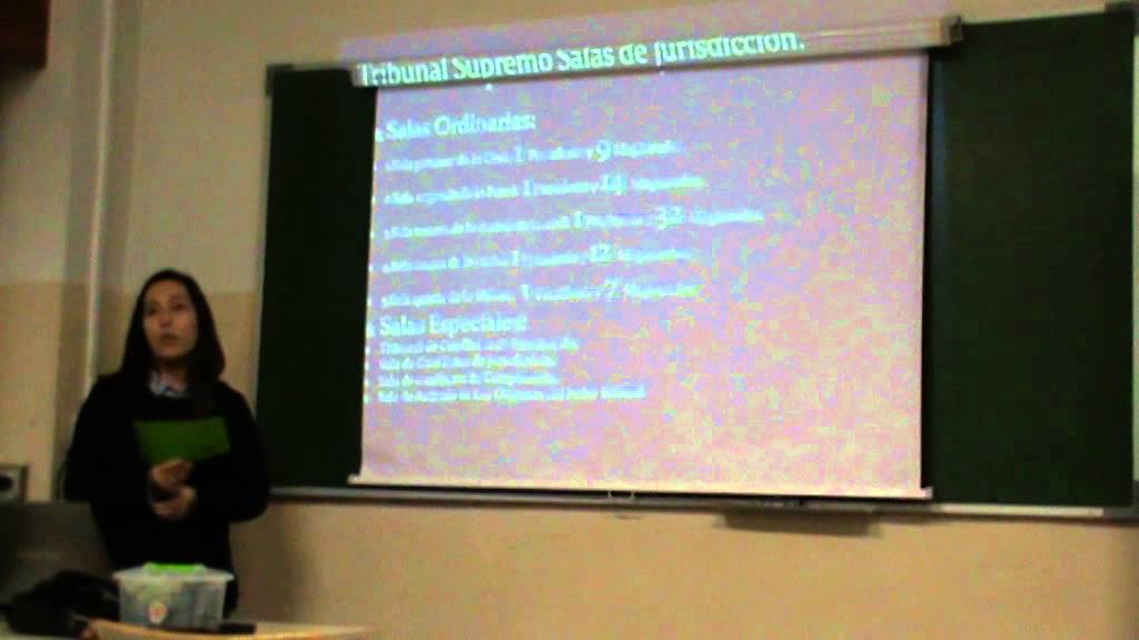 COMPOSICIÓN DEL TRIBUNAL SUPREMO Y LA AUDIENCIA NACIONAL